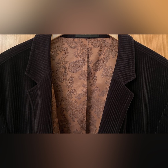 Assets Andrew Fezza black corduroy blazer - Size 50R - Picture 3 of 16